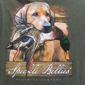 Excellent condition men’s Speckle Bellies t-shirt